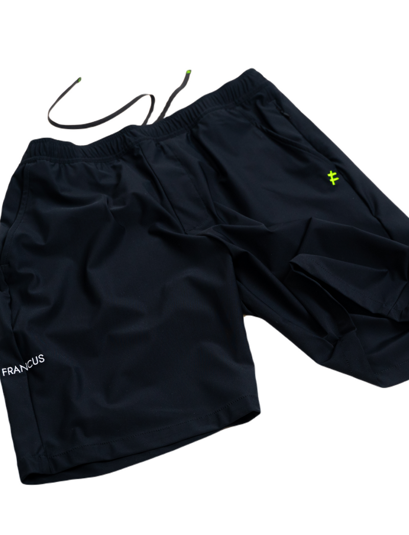Into the groove" sports shorts 8.5